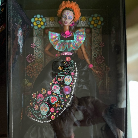 Barbie Dia De Los Muertos 2024 Barbie Doll Day of the Dead Mattel - NIB - Picture 3 of 16